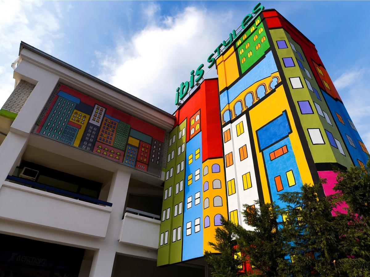 Ibis Styles Skopje Hotel Exterior foto
