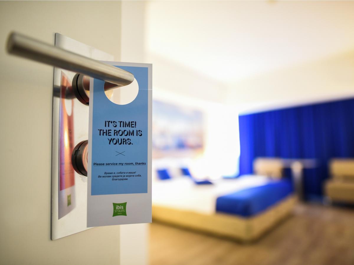 Ibis Styles Skopje Hotel Exterior foto